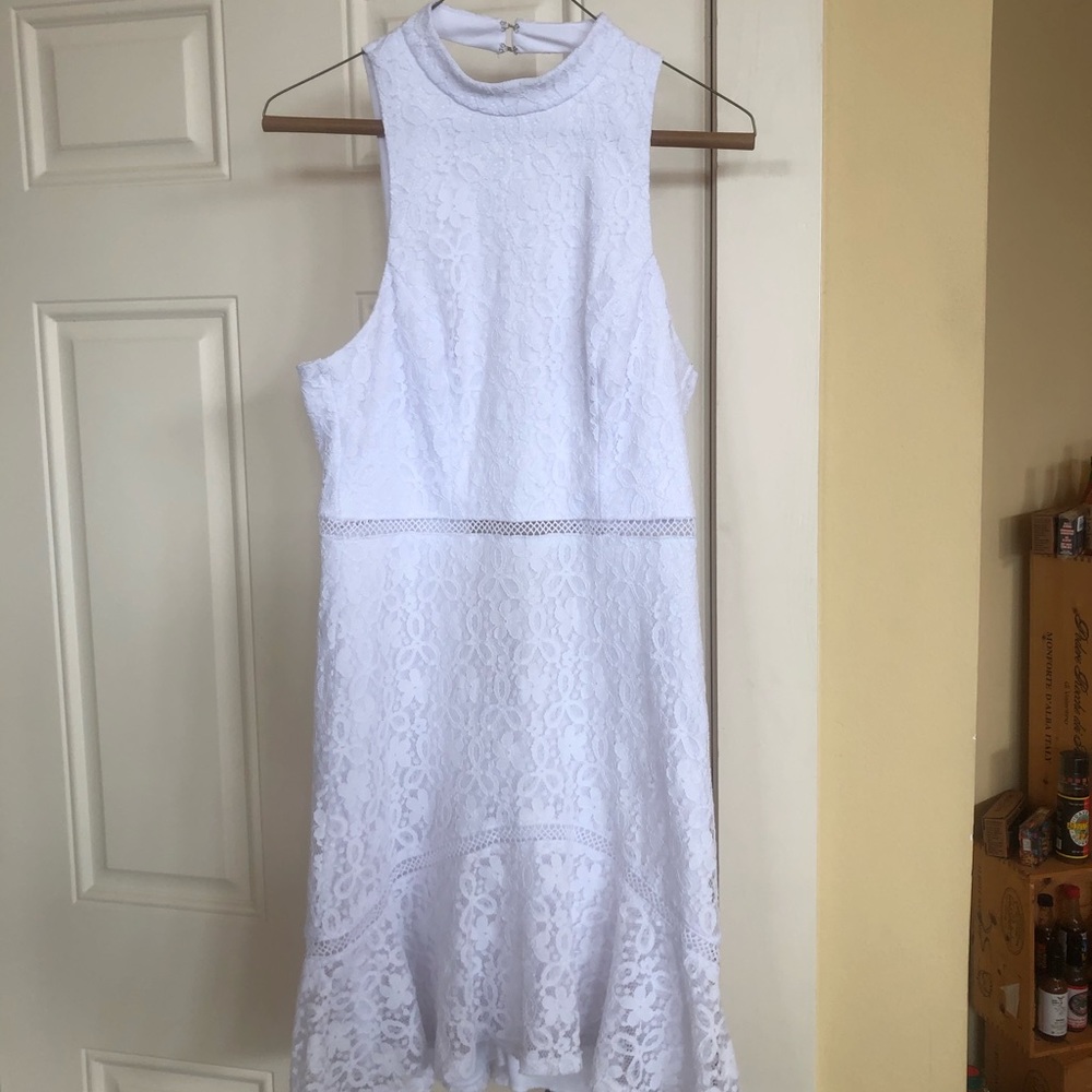 White, Halter Dress 🤍